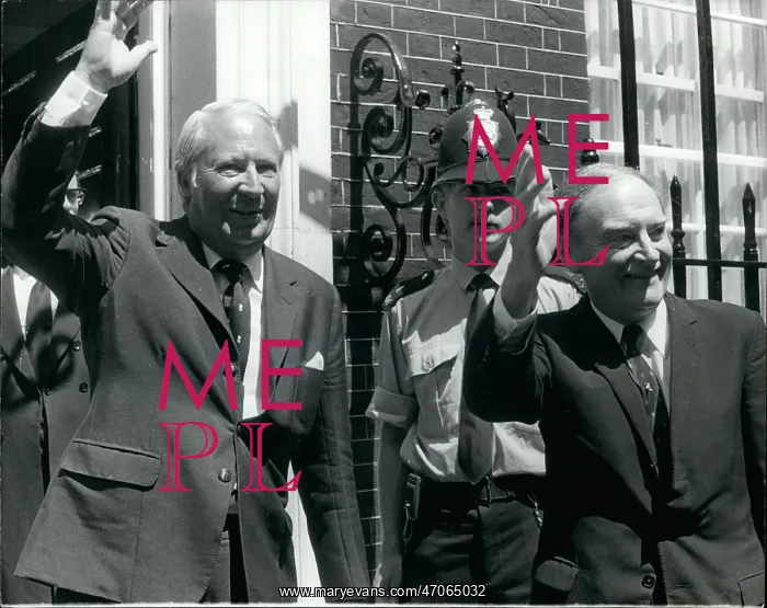 : Edward Heath and Liam Cosgrave, Irish PM : Edward Heath and Liam Cosgrave, Irish PM