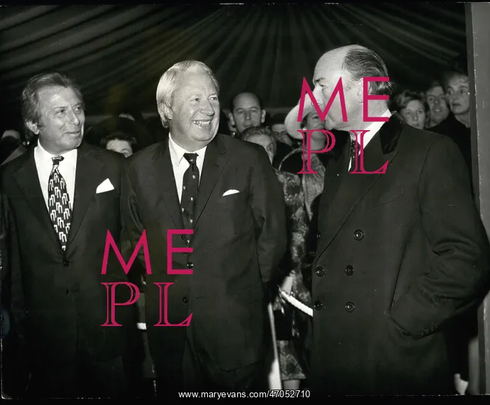 : Edward Heath PM and John Profumo, Attlee House : Edward Heath PM and John Profumo, Attlee House