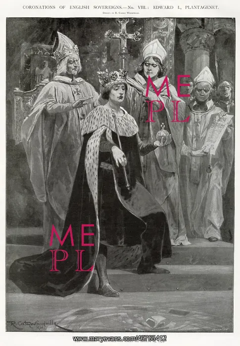 : Edward I - Ceremony at Westminster Abbey : Edward I - Ceremony at Westminster Abbey
