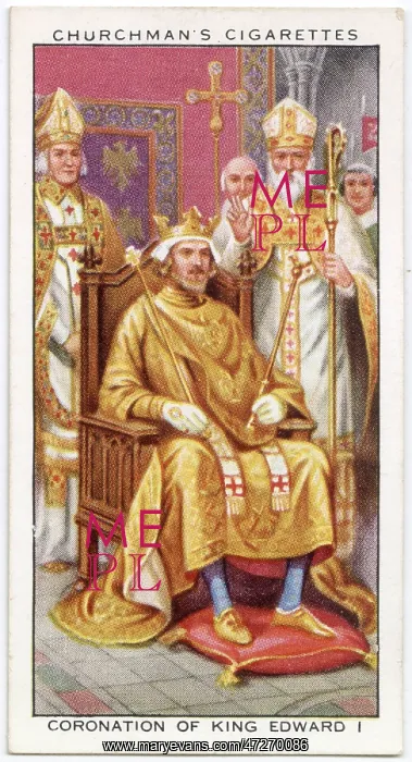 : EDWARD I / CORONATION : EDWARD I / CORONATION