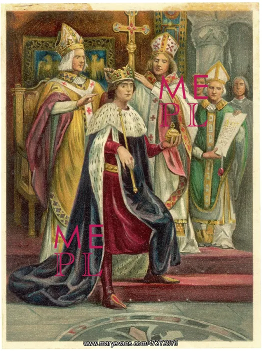 : EDWARD I CROWNED : EDWARD I CROWNED