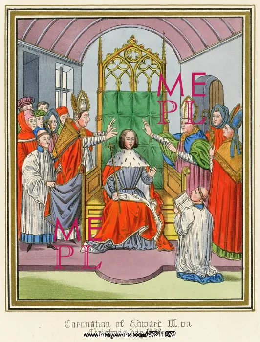 : EDWARD III CORONATION : EDWARD III CORONATION