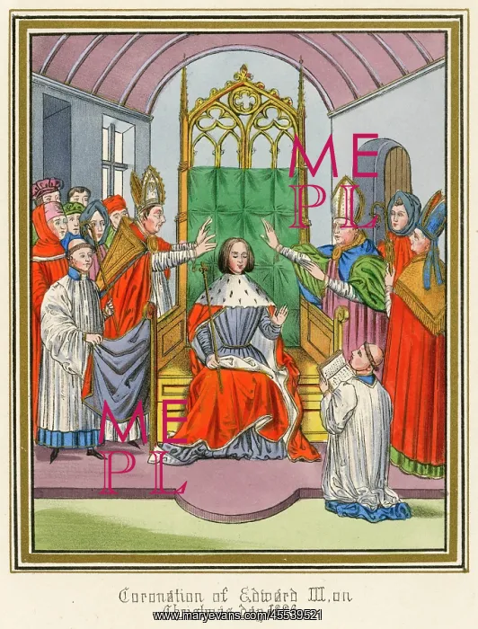 : Edward III Crowned : Edward III Crowned