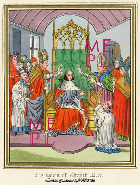 : Edward III Crowned : Edward III Crowned