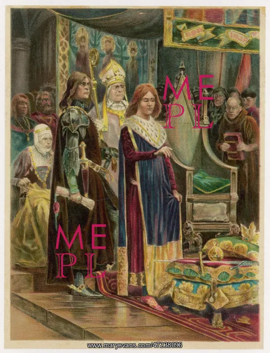 : EDWARD III CROWNED : EDWARD III CROWNED