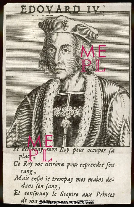 : EDWARD IV OF ENGLAND : EDWARD IV OF ENGLAND