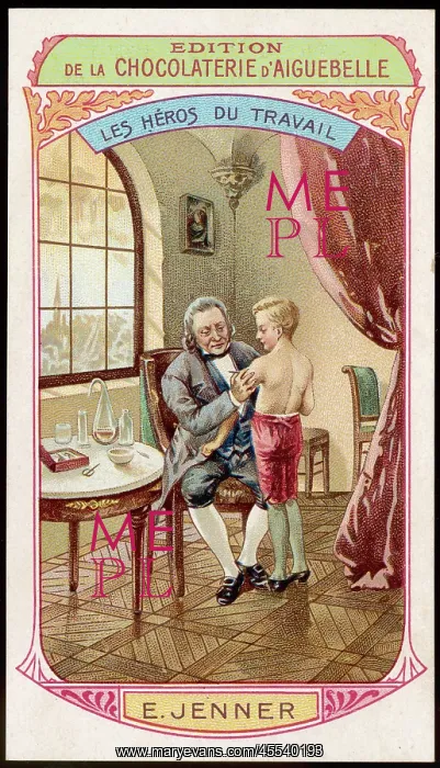 : Edward Jenner and Patient : Edward Jenner and Patient