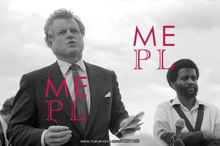 : Edward Kennedy speaks at Mathopiestad, which was a : Edward Kennedy speaks at Mathopiestad, which was a