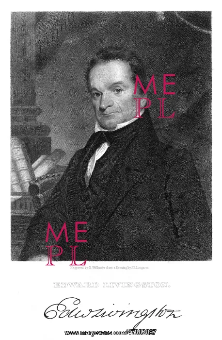 : EDWARD LIVINGSTON : EDWARD LIVINGSTON