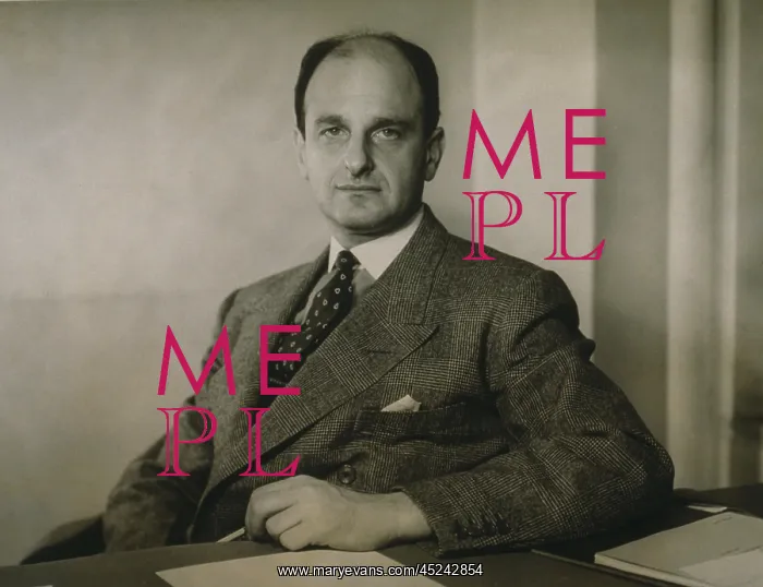 : Edward M. M. Warburg (1908?1992), humanitarian, ? : Edward M. M. Warburg (1908?1992), humanitarian, ?