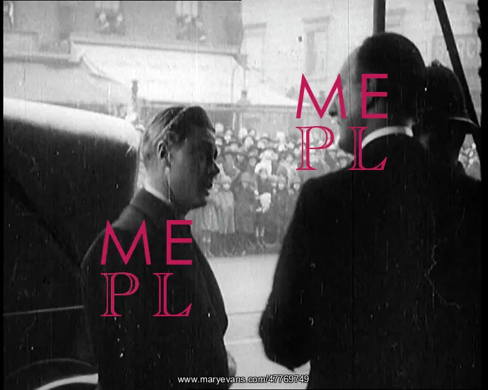 : Edward, Prince Of Wales, Exiting A Car and : Edward, Prince Of Wales, Exiting A Car and