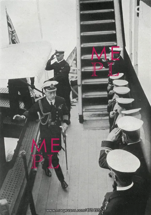 : Edward Prince of Wales visiting Training Ship Exmouth : Edward Prince of Wales visiting Training Ship Exmouth
