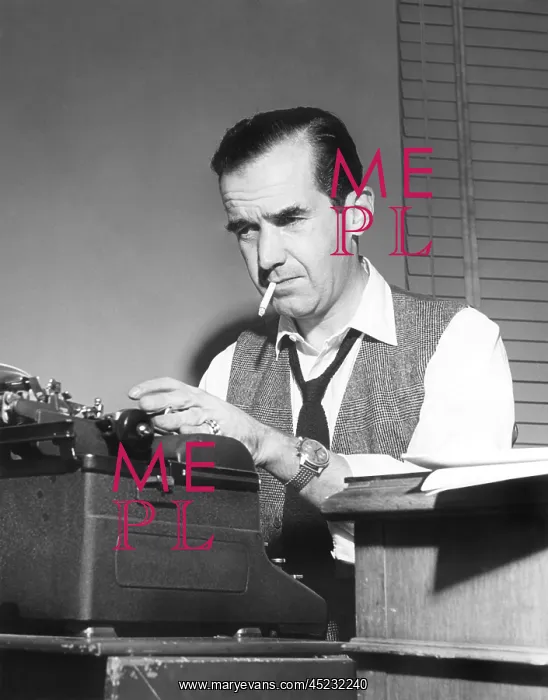 : Edward R. Murrow, ca. 1950. ? : Edward R. Murrow, ca. 1950. ?