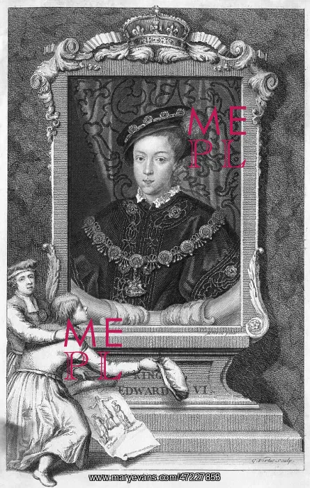 : EDWARD VI / G. VERTUE : EDWARD VI / G. VERTUE
