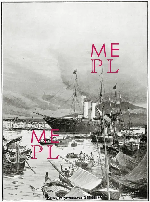 : Edward VII arriving in Naples : Edward VII arriving in Naples