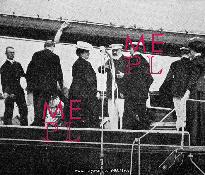 : Edward VII on board the Britannia : Edward VII on board the Britannia