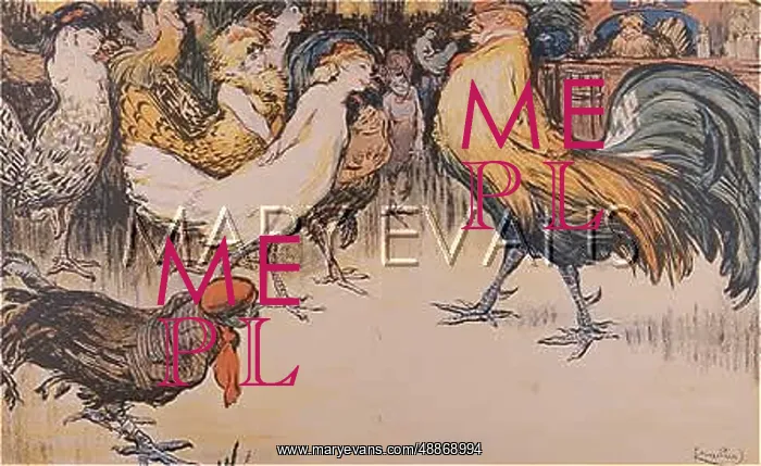  : Edward VII as a cockerel, 1903