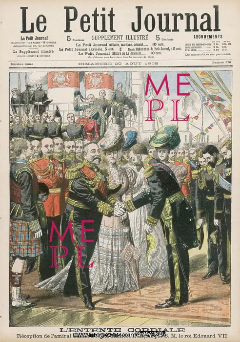 : EDWARD VII & FRENCH : EDWARD VII & FRENCH