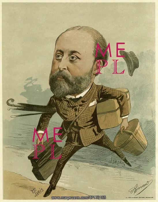 : Edward VII heads for Paris : Edward VII heads for Paris