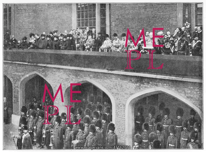 : Edward VII proclaimed King at St. James's Palace 1901 : Edward VII proclaimed King at St. James's Palace 1901