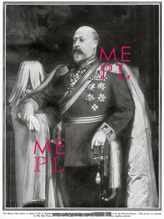 : Edward VII as a Prussian Dragoon Guard : Edward VII as a Prussian Dragoon Guard