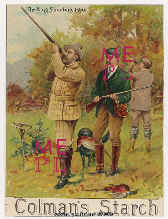 : EDWARD VII / SHOOTING 1890 : EDWARD VII / SHOOTING 1890