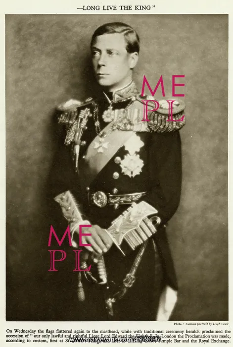 : Edward VIII : Edward VIII