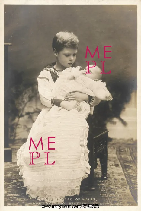 : EDWARD VIII / BABY GEORGE : EDWARD VIII / BABY GEORGE