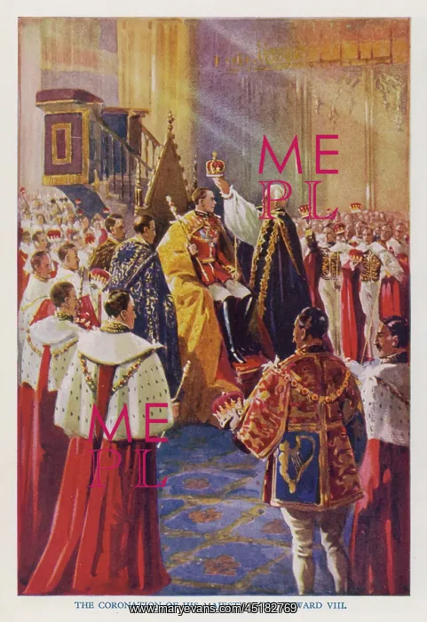  : EDWARD VIII CORONATION