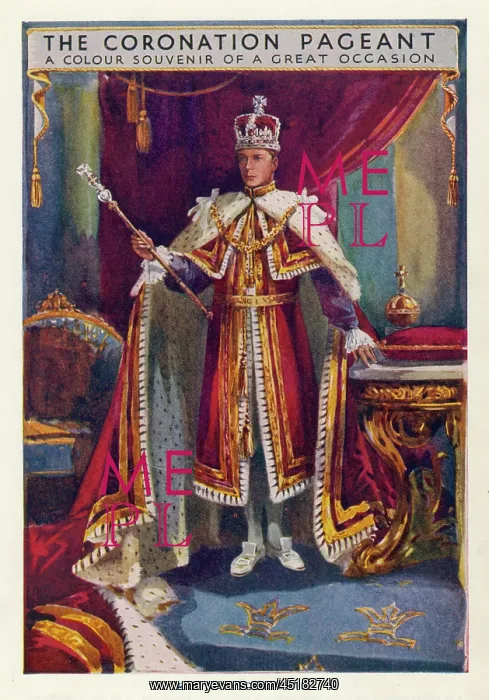 : EDWARD VIII IN COSTUME : EDWARD VIII IN COSTUME