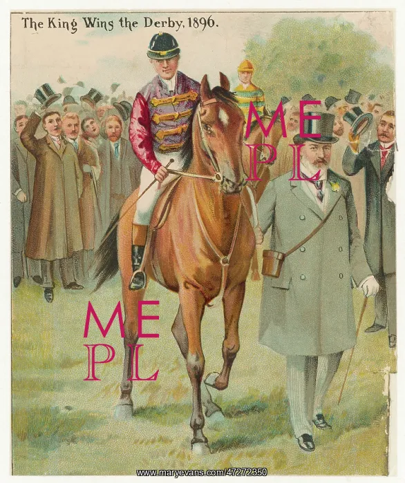 : EDWARD VII'S DERBY HORSE : EDWARD VII'S DERBY HORSE