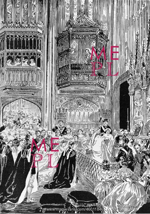 : Edward VII's wedding day : Edward VII's wedding day