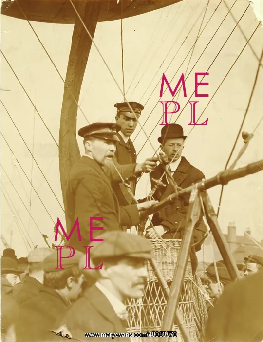 : Edwardian balloonists : Edwardian balloonists