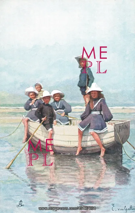 : Edwardian Beach Scene : Edwardian Beach Scene