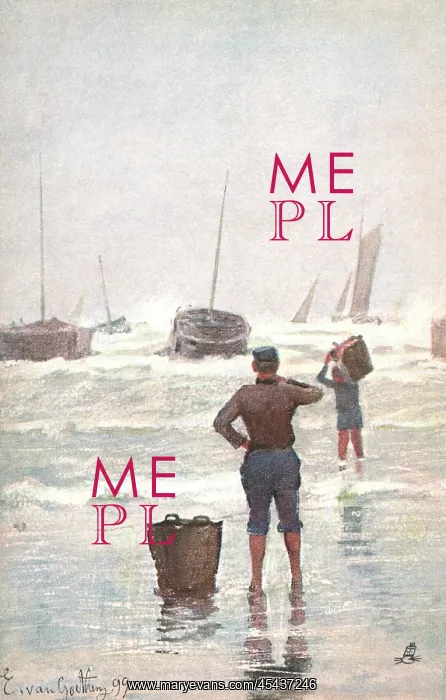 : Edwardian Beach Scene : Edwardian Beach Scene