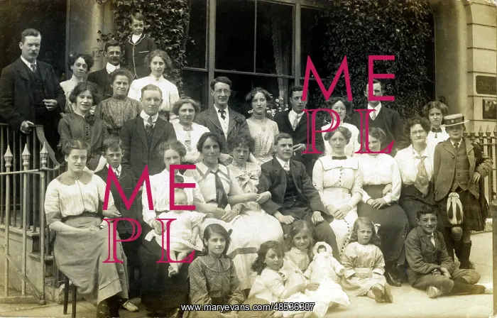 : Edwardian Group, Thought to be Esher, Surrey : Edwardian Group, Thought to be Esher, Surrey