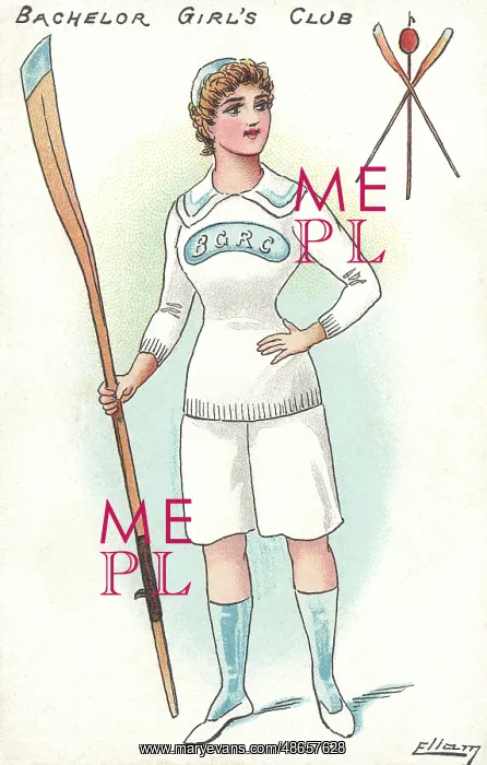 : Edwardian Ladies Rowing : Edwardian Ladies Rowing