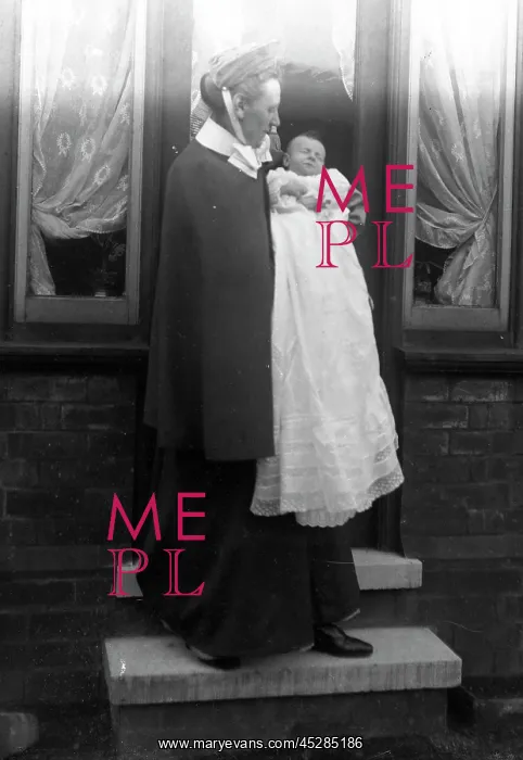 : Edwardian nurse and child : Edwardian nurse and child
