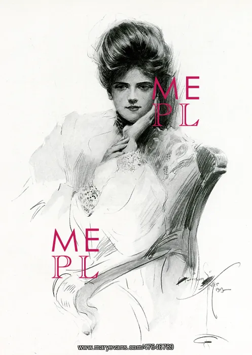 : Edwardian woman 1903 : Edwardian woman 1903