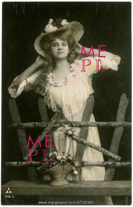 : Edwardian woman : Edwardian woman