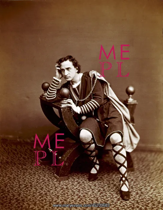 : Edwin Booth (1833-1893), American actor, ? : Edwin Booth (1833-1893), American actor, ?