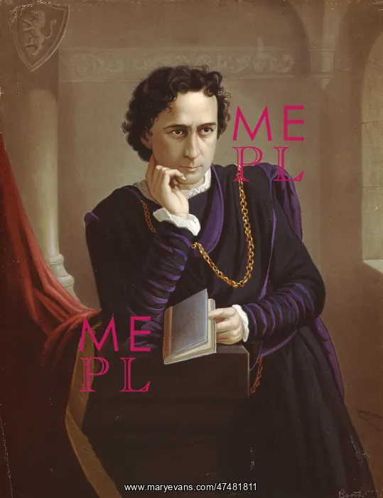 : Edwin Booth as Hamlet