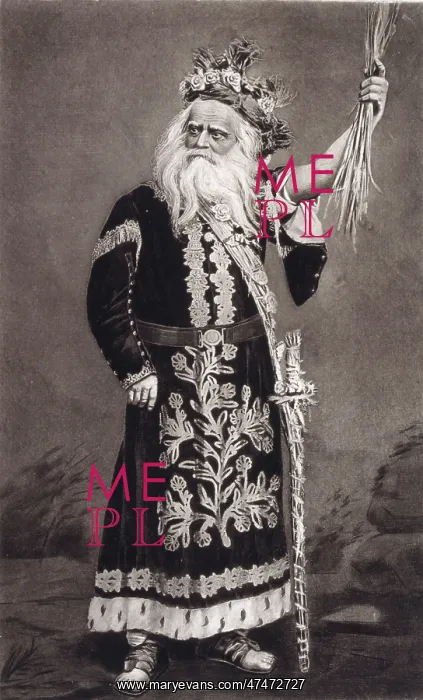: Edwin Forrest as King Lear - Act IV - Scene VI : Edwin Forrest as King Lear - Act IV - Scene VI