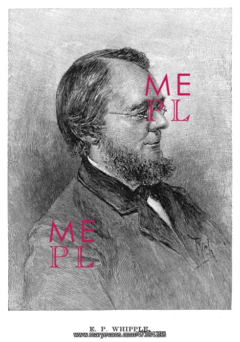  : EDWIN PERCY WHIPPLE