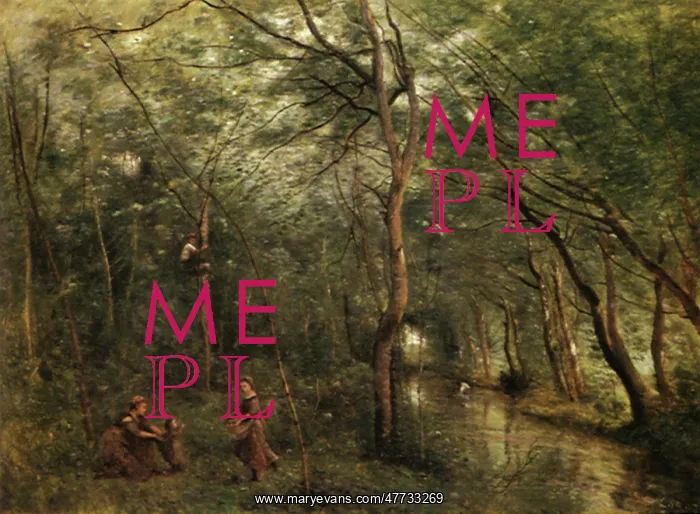 : The Eel Gatherers, by Corot : The Eel Gatherers, by Corot
