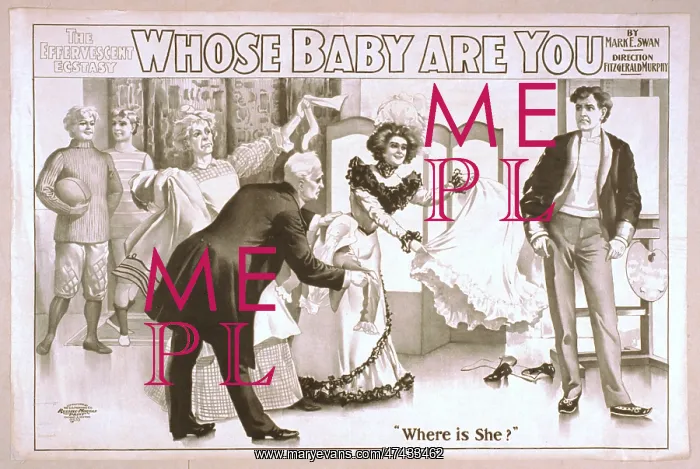 : The effervescent ecstasy, Whose baby are you? by Mark E. Swa : The effervescent ecstasy, Whose baby are you? by Mark E. Swa