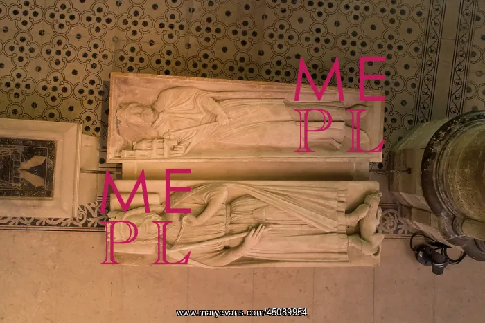 : Effigies of Clovis I and Childebert I, Royal tombs : Effigies of Clovis I and Childebert I, Royal tombs