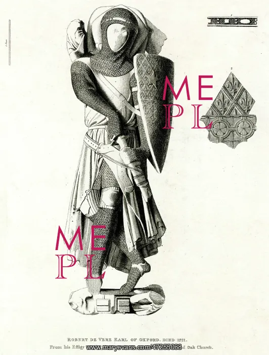 : EFFIGY OF EARL OF OXFORD : EFFIGY OF EARL OF OXFORD