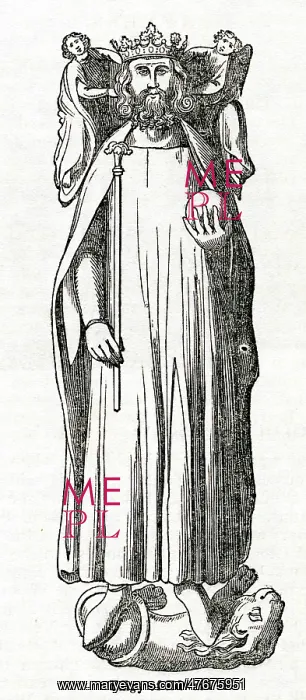 : Effigy of King Edward II in Gloucester Cathedral : Effigy of King Edward II in Gloucester Cathedral