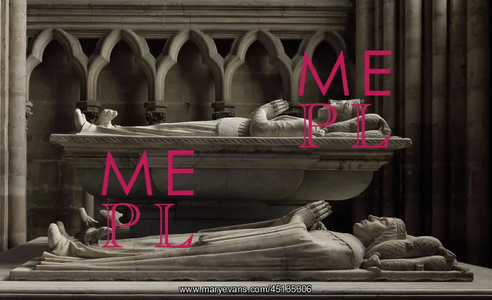 : Effigy of Philip comte de Vertus and Valentine : Effigy of Philip comte de Vertus and Valentine